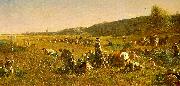 Jonathan Eastman Johnson The Cranberry Harvest on the Island of Nantucket oil painting picture wholesale